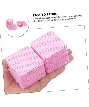 HONMEET 400 Sheets Eyelash Cleaning Pads Cotton Lash Extension Glue Cleaning Wipes Nail Gel Polish Nail Remover Pads - Buy Online on GoSupps.com