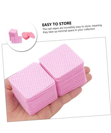 ULTECHNOVO Lint Cotton Pads 400 sheets Polish Remover Makeup Pads Removal Nail Wipes no Lint Nail Wipes - Buy Online on GoSupps.com