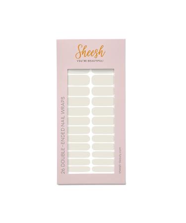 Sheesh Cloudy Sky Nailack for sticking on 26 self-adhesive nail foils for up to 4 applications premium nail polish foils for the perfect manicure at home nail wraps in the trend colors 2023