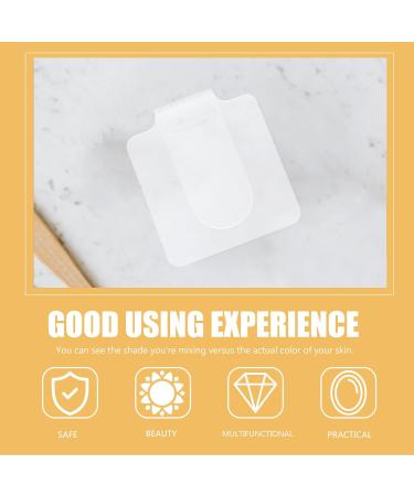 Healvian Palette de Maquillage Acrylique Transparente pour Manucure Palette M lange Compacte et Ergonomique pour Fond de Teint L vres et Vernis Ongles - Buy Online on GoSupps.com