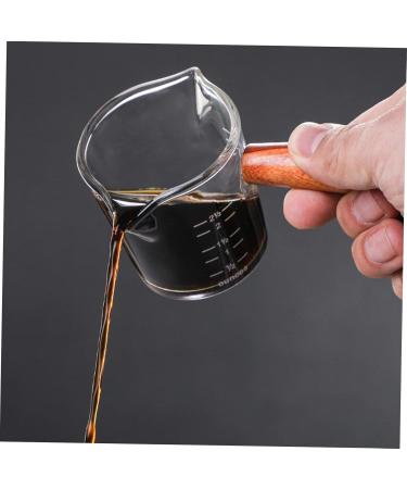 Alipis 1pc Cup Coffee Espresso Machines for Home Wisking Tool Electric Milk Kitchen Supplies Syrup Glass 10.5X8.2X6CM Transparent - Buy Online on GoSupps.com