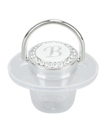 Silicone Baby Pacifier for Toddlers 6-18 Months | Letter B - Safe & Comfortable Soothing Solution - Buy Online on GoSupps.com