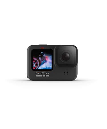 GoPro HERO9 Black - Waterproof Action Camera with Front LCD and Touch Rear Screens, 5K Ultra HD Video, 20MP Photos, 1080p Live Streaming, Webcam, Stabilization