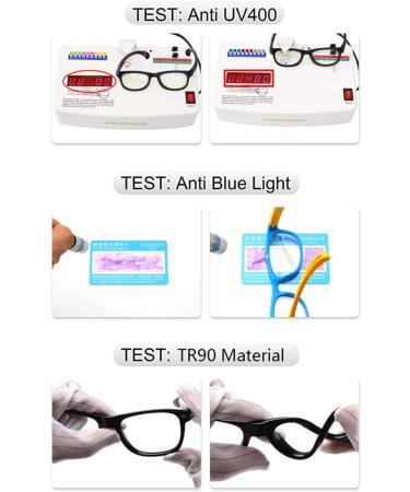 Tofox Children's Blue Light Filter Glasses | Safety & Gaming Frames | Prescription-Free Computer Glasses - Buy Online on GoSupps.com