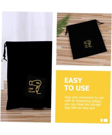 HEALLILY Travel Backpack 2pcs Hair Dryer Storage Bag Organizer Bags for Travel Gym Bag Drawstring Hair Dryer Bags Hair Curler - Buy Online on GoSupps.com