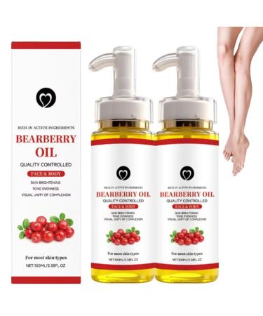 Huil De Busserole Eclaircissante Peau Noire Alpha Arbutin Dark Spot Correcting Glow Serum Serum Anti Tache Visage Am liore La Pigmentation Et Unifie Le Teint Pour Tous Types De Peaux (2PC)