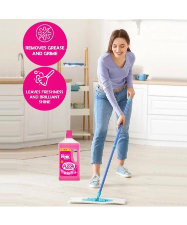 1L Pink Stuff All-Purpose Floor Cleaner - Miracle Bathroom & Multi-Surface Cleaning Solution - Buy Online on GoSupps.com