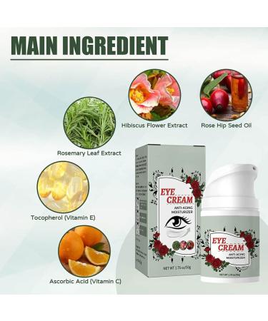 FIOERDTUIE Adults Eye Tightening Cream Nourishing Anti-wrinkle Dark Circle Creams Wrinkle Remover Skin Care Beauty Supplies - Buy Online on GoSupps.com