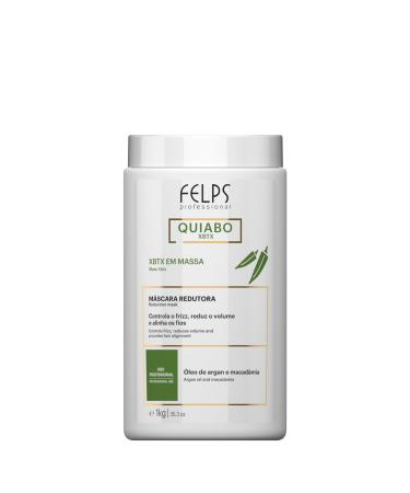 Okra XBTX Tratamento Capilar em Massa leo de Argan e Macad mia 1 Kg