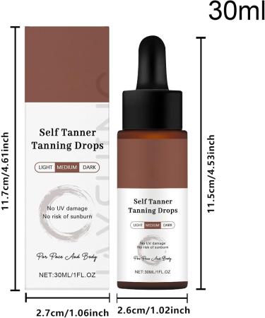 Veasbuu Tanner Drops Skin Intensive Tanning Accelerator Liquid 30ml Instant Glow Enhancer Long Lasting Bronzing Drops for Outdoor Sunbathing Tanning Beds and Natural Tan Boost - Buy Online on GoSupps.com