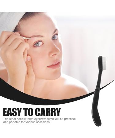 FRCOLOR 2pcs Eyelash & Eyebrow Brush Set - Portable Lash Comb & Makeup Tool for Perfect Eyelash Separation | Women s Beauty Supplies - Buy Online on GoSupps.com