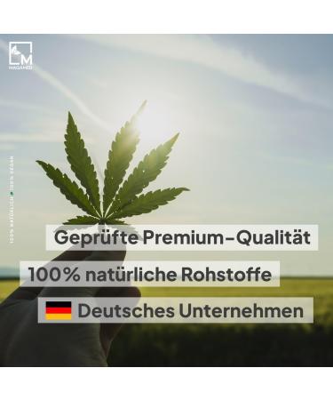 Magamed Premium Hemp Seed Oil 20% - 10ml Vegan Drops | Organic High Dose Hemp Oil | Lab-Tested Quality - Buy Online on GoSupps.com