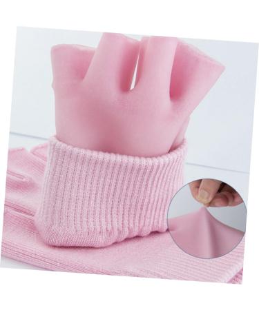 minkissy Socks Moisturizing Spa Gloves Skin Remove Socks Gelt Cracked Heels Moisturizing Socks Hand Muffs Dry Hand Foot Moisturizing Socks Calluses Touch Screen Corn Men and Women medium - Buy Online on GoSupps.com