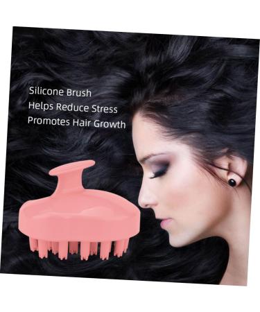 CLISPEED 2pcs Hair Brush Cleaning Tool | Pink Shower Brush & Scalp Cleaner for Healthy Hair - Buy Online on GoSupps.com