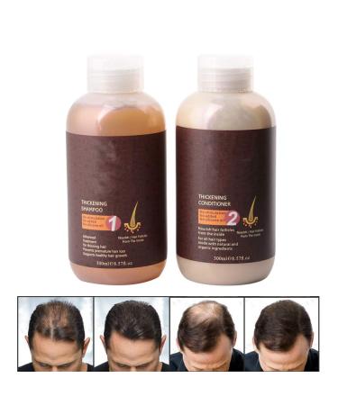 Ginger Hair Growth Shampoo & Conditioner Set | Nature Nourishing Care for Thicker, Longer Hair | Stimulates Growth & Reduces Hair Loss - Buy Online on GoSupps.com