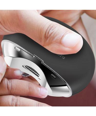 Electric Fingernail Cutter | Electric Nail File Rechargeable Automatic Trimmer Light & 3 Speeds Clipper LCD Digital Display for Children Kids Adult Seniors Black - Buy Online on GoSupps.com