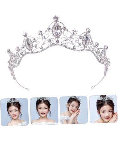 TOVINANNA 1pc Crown Hair Makeup Headbands Baroque Tiara for Women Diamond Hair Accessories Resealable Bags Princess Retro Princess Tiaras Bridal Clothing Zinc Alloy Little Girl Child - Buy Online on GoSupps.com