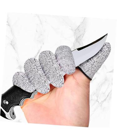 Yardwe 40 Pcs Labor Insurance Finger Cots - Cut Resistant Protective Sleeves for Home & Work - Durable HPPE Thumb & Small Finger Covers - Buy Online on GoSupps.com