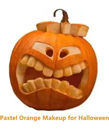Go Ho Pastel Orange Cream Face Body Paint 2.37oz 70ml - Water Based Makeup for SFX, Cosplay, Halloween - Buy Online on GoSupps.com