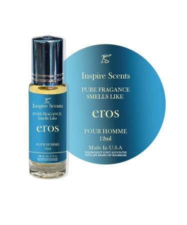 Fragrance Perfume Oils Ver - Eros Cologne Roll On Body Oil for Men 1 pack 1.0 Fl Oz
