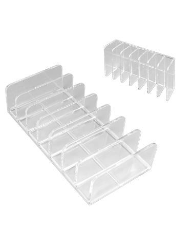 Makeup Organizer  Compact Makeup Palette Organize  for Bathroom Countertops  Vanities  Cabinets  Sleek Modern Cosmetics Storage Solution for - Eyeshadow Palettes  Contour Kits  Blush - 7 Sections 7 Sections - S - Buy Online on GoSupps.com