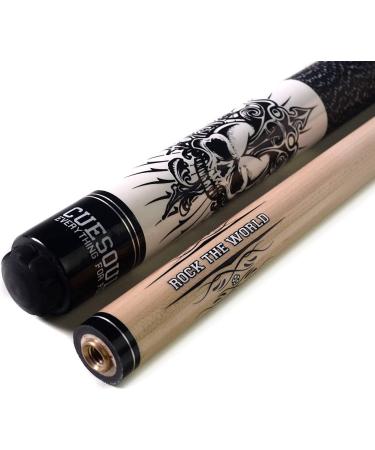 CUESOUL Rockin Series G407 Pool Cue Stick Kit - 57 inch, 19/20/21 oz, 1/2 Maple - 21oz - Buy Online on GoSupps.com