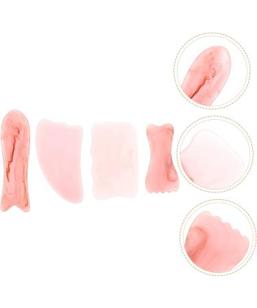 FOMIYES 16-Piece Gua Sha Massage Tool Set for Facial Scraping & Stone Massage - Pink Beauty Tools for Glowing Skin - Buy Online on GoSupps.com
