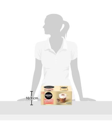 NESCAF Gold Cappuccino Unsweetened Taste Instant Coffee Sachets - 50 x 14.2g - Buy Online on GoSupps.com