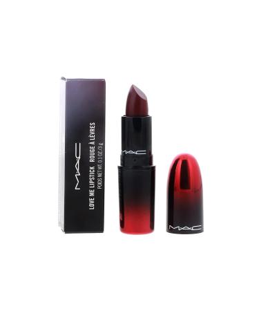M.A.C. Love Me Lipstick Maison Rouge - Burgundy Red | Long-Lasting Lip Color - Buy Online on GoSupps.com