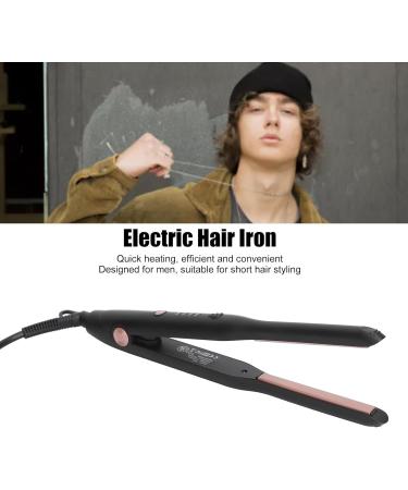 Short Hair Straightener Curling Iron for Men - 4 Gears Temperature Control Ceramic Heating Compact Design ABS Material US Plug - Buy Online on GoSupps.com