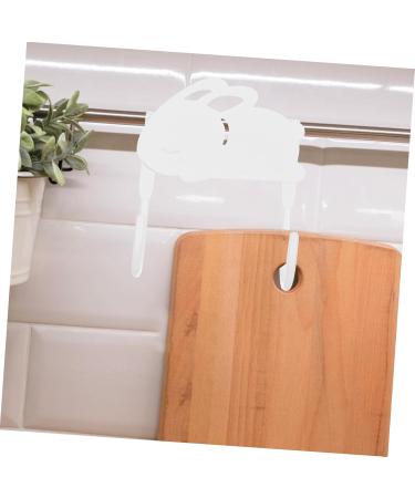 Housoutil Coat Hooks 2pcs Cute Rabbit Hook Coat Rack Spray Paint s Door Coat Hanger Door Hanging Drawer - Buy Online on GoSupps.com