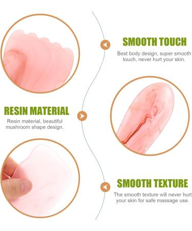 Magiclulu 8-Piece Gua Sha Massage Tool Set - Pink Acupuncture & Scraping Therapy Board for Glowing Skin - Buy Online on GoSupps.com
