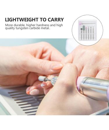 Lurrose Electric Nail File Electric Nail File Nail Drill Bits Bits Electric Manicure Head for Home Salon Manicure Pedicure Polishing Art Tool Ceramics Tools Nail Accessories - Buy Online on GoSupps.com