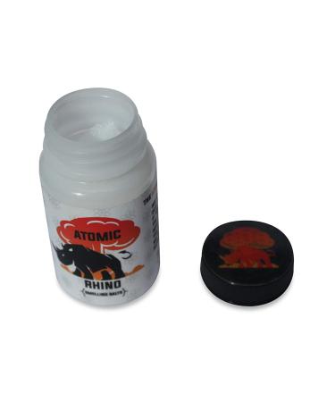 Atomic Rhino Smelling Salts for Athletes - Explosive Energy Boost, 100's of Uses, Pre Workout Sniffing Salt - 1 Bottle - Buy Online on GoSupps.com