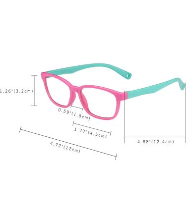 Aroncent 2PCS Kids Blue Light Glasses - Anti-Blue Light Filter Frames for Boys & Girls - Buy Online on GoSupps.com