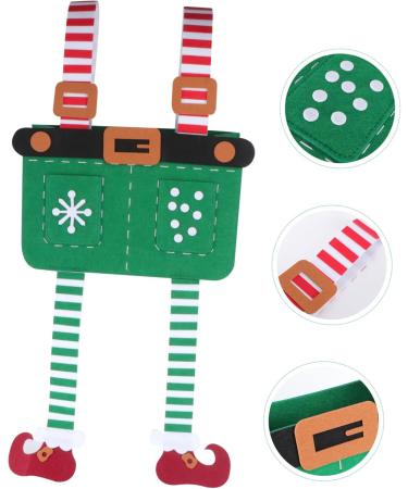 LALAFINA 1 Pc Christmas Fine Bag Snack Bags Christmas Biscuit Bag Candy Bag Chocolate Bag Winter Child - Buy Online on GoSupps.com