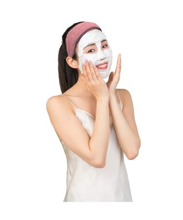 Homelevel Cosmetics Hair Band Set - 3x Frote Lake Headbands for Skincare | 100% Cotton One Size - Gray/Pink/Black - Buy Online on GoSupps.com