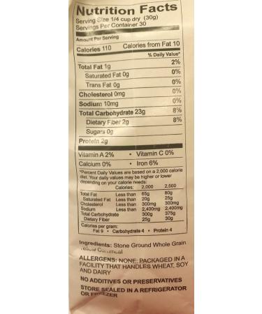 Stone Ground Yellow Cornmeal - 2 lb Pack - Premium Quality Lamb's Cornmeal - Buy Online on GoSupps.com