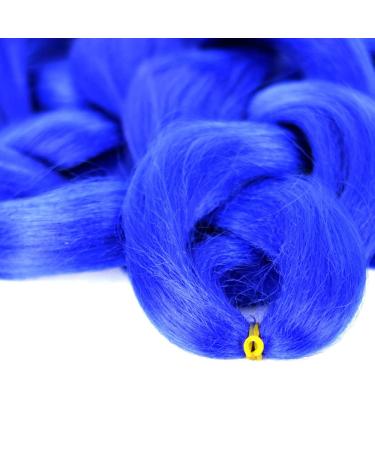 Premium 2m Blue Braid Hair for Rasta & Dread Styles | Mybraids - Crochet Twists & Box Braids - Buy Online on GoSupps.com