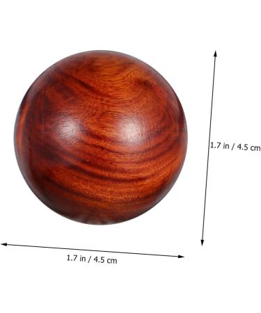 WOONEKY Handheld Massage & Stress Relief Balls - 2 Piece Carve Craftsmen Desktop Toy & Hand Exercise Ornament - Buy Online on GoSupps.com