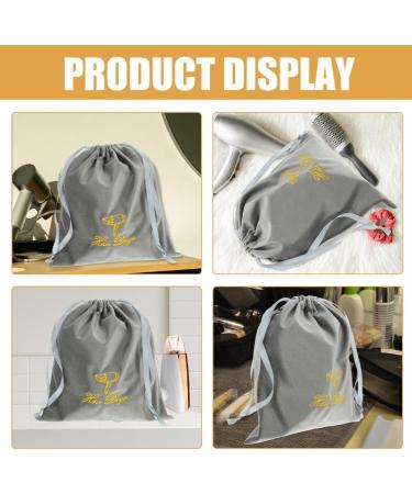 Baluue 3pcs Hair Dryer Bags Travel Drawstring Hairdryer Bags Storage Pouches for Curling Iron Straightener Brush Tools M - Buy Online on GoSupps.com