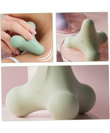 Buy Solustre 4-Piece Massage Fitness Balls Yoga Massage Tool for Body Relief 7.50x7.80cm Ideal for Gym & Home Use - Buy Online on GoSupps.com