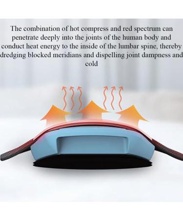Rkxkj Lumbar Spine Supporter - Electric Vertebrae Traction Device 3-Temperature Gears Dynamic Traction & Airbags for Lumbar Pressure Relief - Buy Online on GoSupps.com