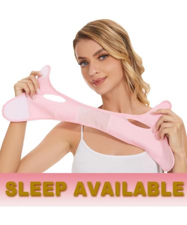 Double Chin Reducer V Line Mask | Face Tape Shaper & Chin Strap for Women - Jaw Exerciser - Buy Online on GoSupps.com