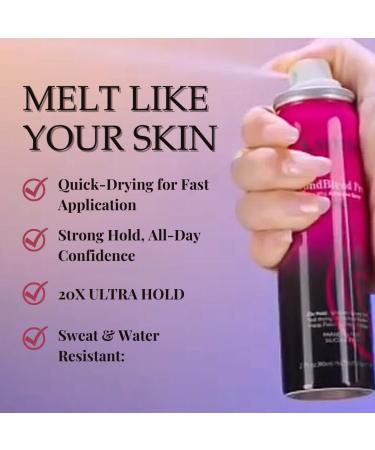 Kafune Amor Hair Bond Blend Pro Glue - Lace Wig Install Spray | Multi-Day Hold Quick Dry No Flaking - Safe for HD Swiss & French Lace - Buy Online on GoSupps.com