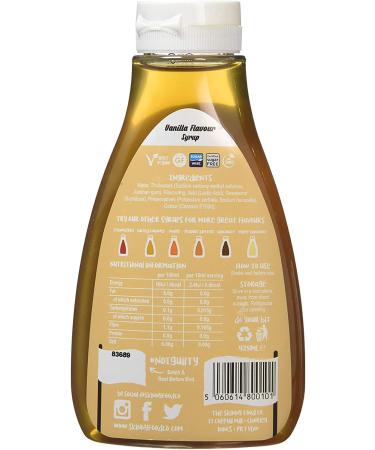 The Skinny Food Co Vanilla Skinny Syrup - 425ml (Pack of 1) | Zero Calorie, Carb, Sugar, and Fat | Diet-Friendly Option - Buy Online on GoSupps.com