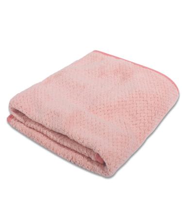Dog towel quick -drying microfiber bath towel for small medium dogs cats extra absorbent washable pets warm towel pink l rose