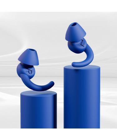 Comfortable Ear Plugs for Sleeping | Water-Proof Hearing Protection Ear Plugs - Calm Ear Plugs with Storage Box Hearing Protection for Snoring and Work Dark Blue - Buy Online on GoSupps.com