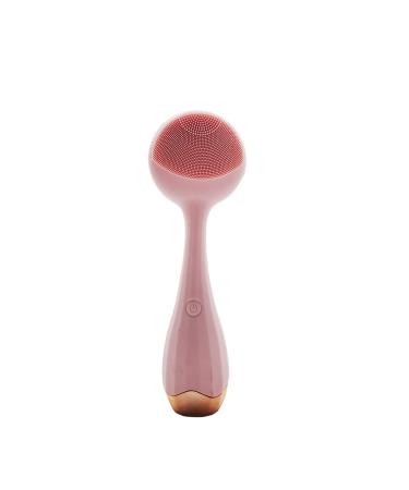HANDA Instrument Sonic Facial Cleansing Brush Silicone Vibration Rechargeable Face Cleansing Brush Waterproof Face Scrubber for Deep Cleaning Gentle Exfoliating Blackhead Removing and Massaging