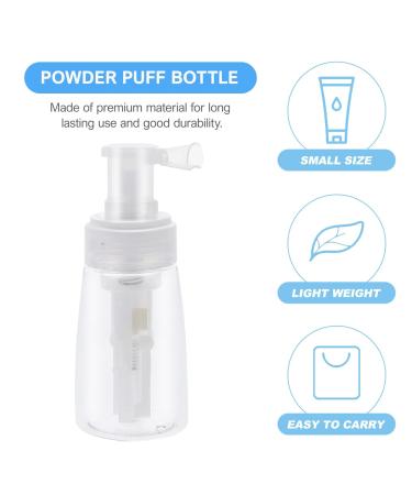 FOMIYES 180ml Travel Talcum Powder Spray Bottle - Refillable Hair Fiber Applicator for Salon & Home Use - Buy Online on GoSupps.com